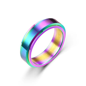 Stress-free Fidget spinner Ring