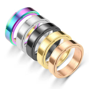 Stress-free Fidget spinner Ring